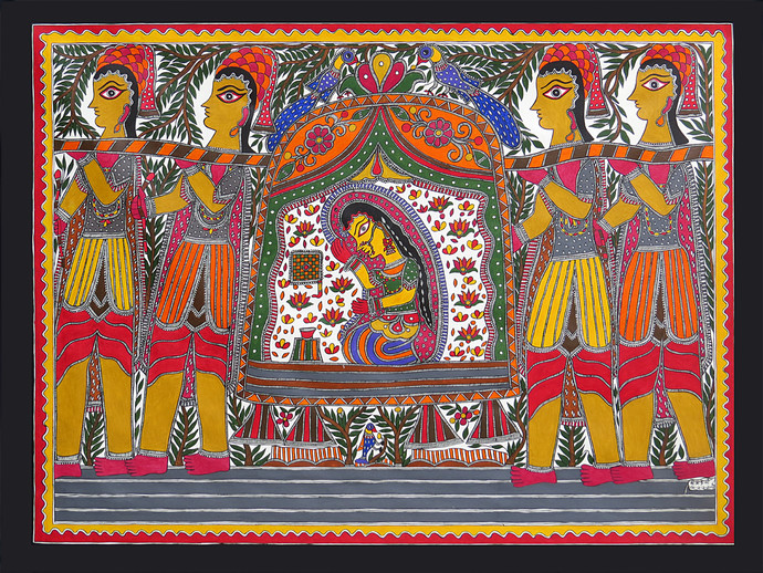 Indian Artistry 10 Distinct Types Of Paintings In India Art Blogs 