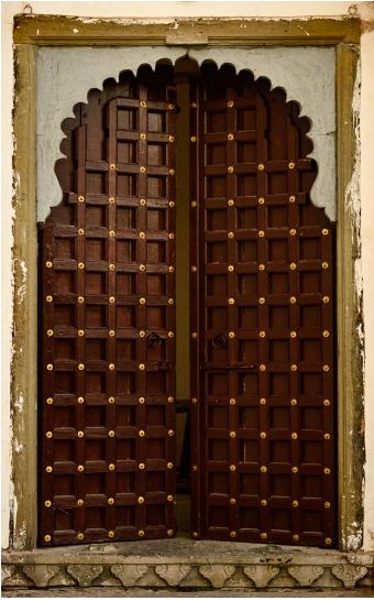 Traditional Rajasthani Door Photography