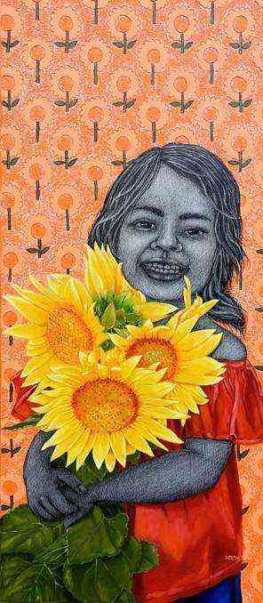 sunflower paintings