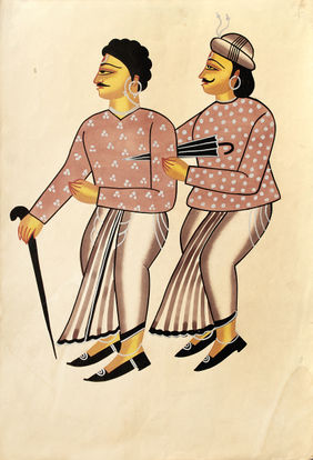 Kalighat Painting Indian Art