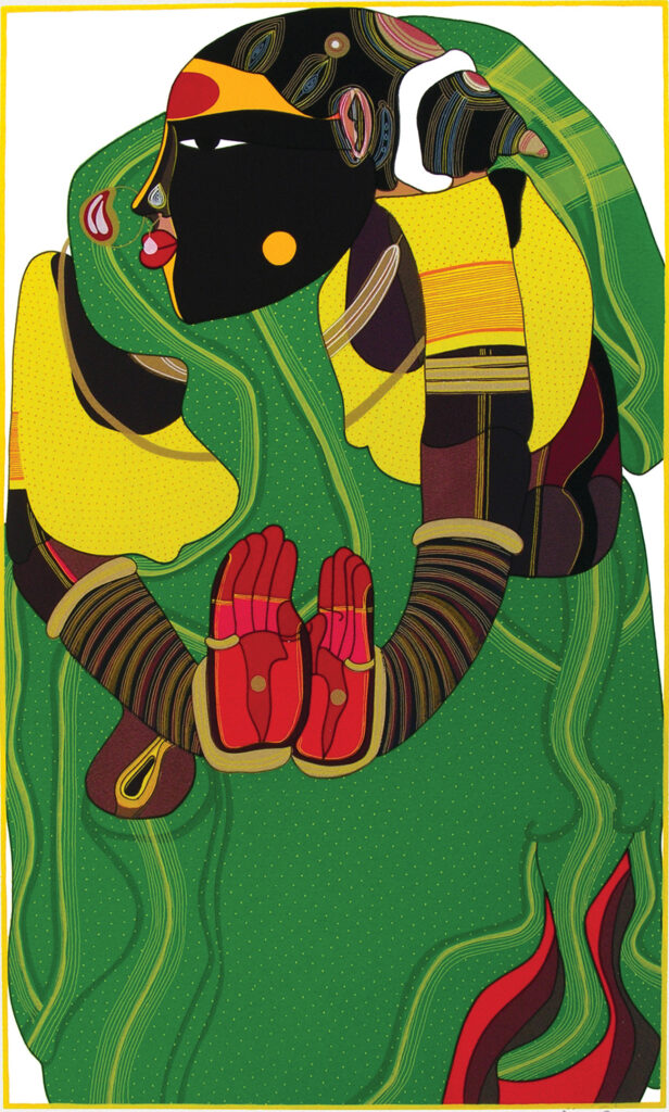 Serigraph by Thota Vaikuntam