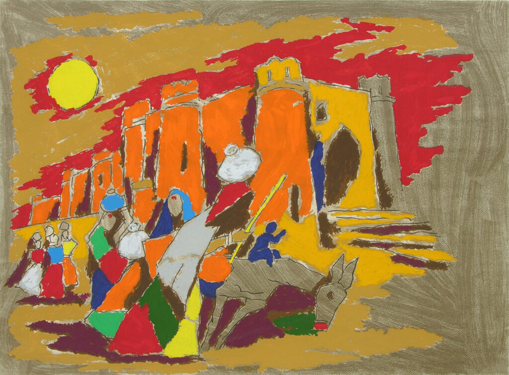 Limited Edition Serigraph by M F Husain