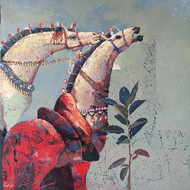 Horse painting by Asish Mondal