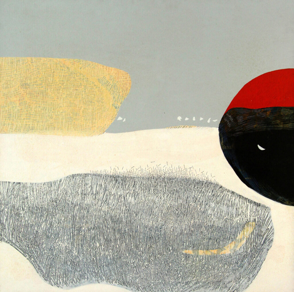 Minimalist wall Paintings By Neeraj Yadava
