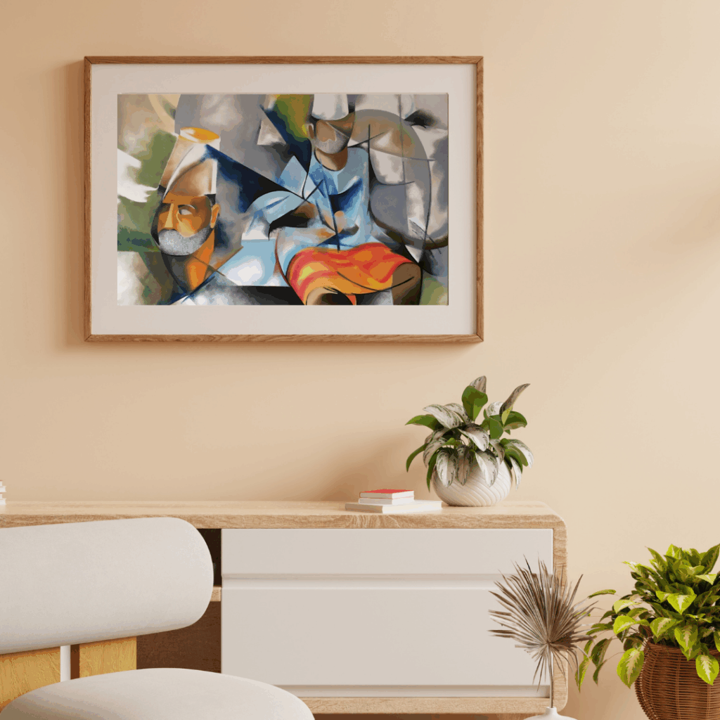 Cubism in India. Art by Sachin Shinde
