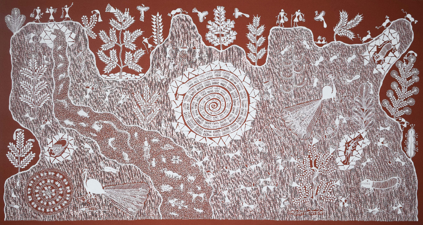 Gift Ideas: Why Indian Folk Art Makes the Perfect Present 3 Gift: warli art by Amit Mahadev Dombhare