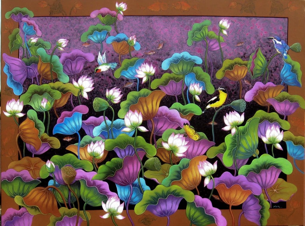 Floral Motifs in Indian Art: From Mughal Paintings to Modern Creations 1 Floral Motifs by S K Nur ali