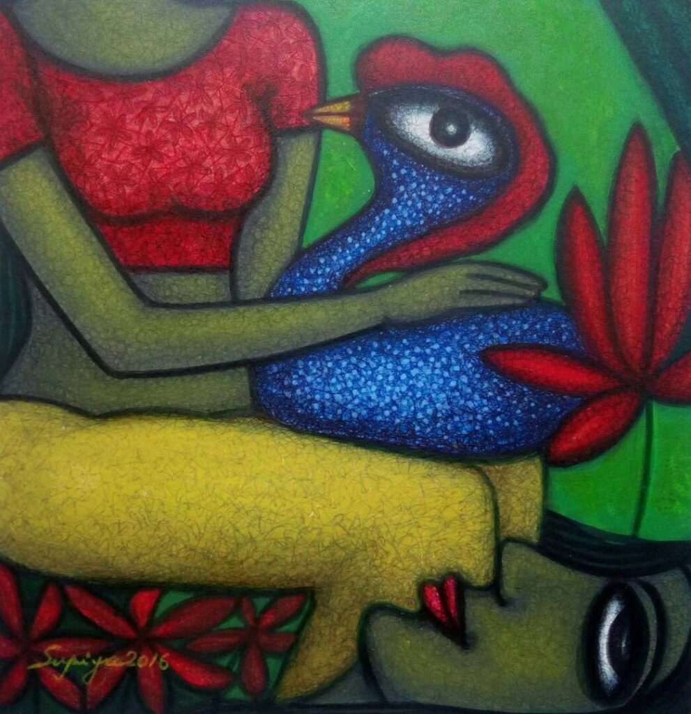 The Evolution of Portraiture in India: A Journey Through Art and History 3 portaiture by supriyo sahoo