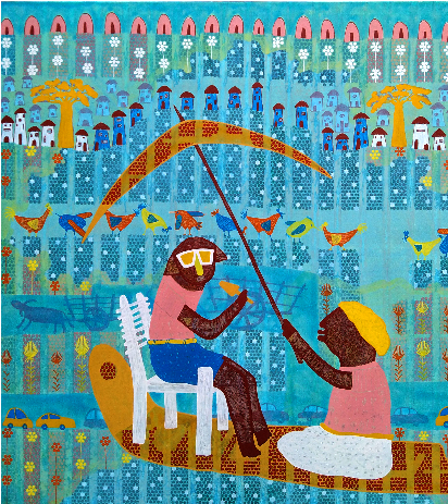 modern art by lakhan sigh