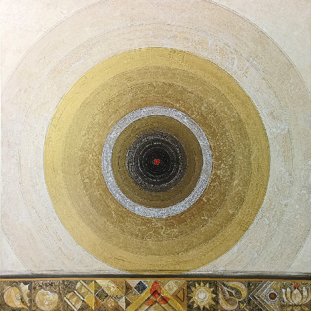 Healing Through Art: How Homegrown Artists Are Addressing Mental Well-being 1 Healing through art- meditative painting by Nilesh dada nikam