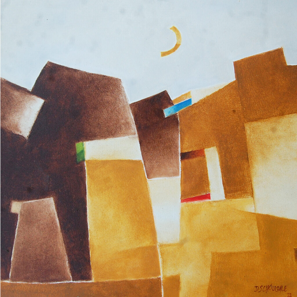 The Invisible Brushstroke: How Negative Space in Modern Art Speaks Louder Than Form 3 negative space art by DR D S CHOUGALE