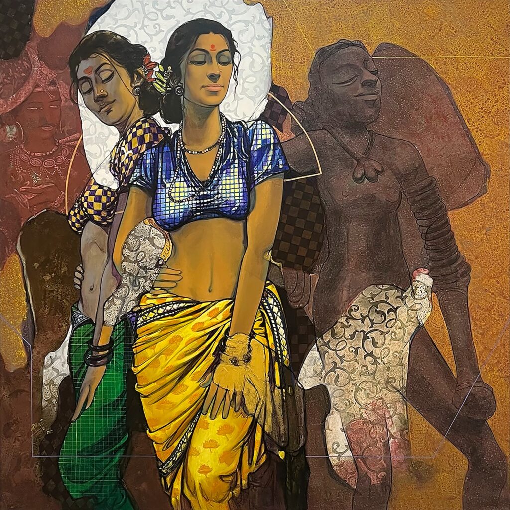 Timeless Indian artwork by Ramchandra S Kharatmal
