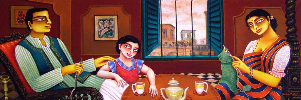 Indian visual art by Gautam Mukherjee
