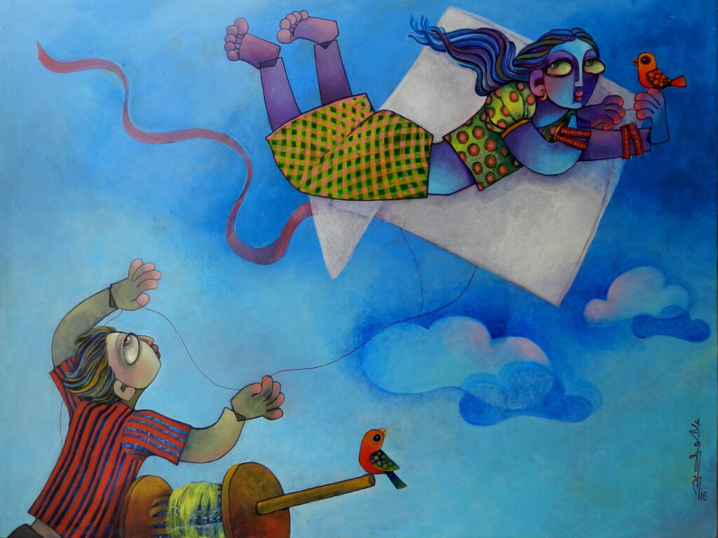 Indian visual art by Sunita Dinda
