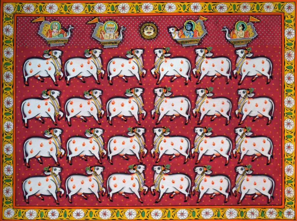 Indian art - studio- by Unknown Artist
