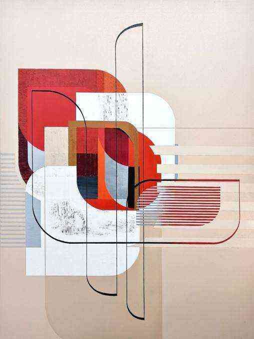 Geometric artwork 
