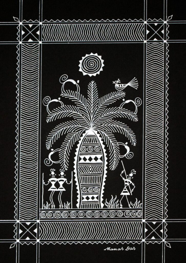 Indigenous art , tribal art by manas das
