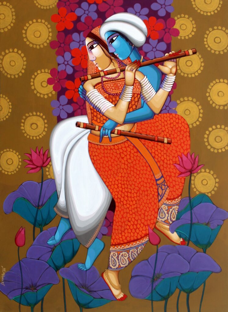 Indian art- contemporary art by Sekhar Roy