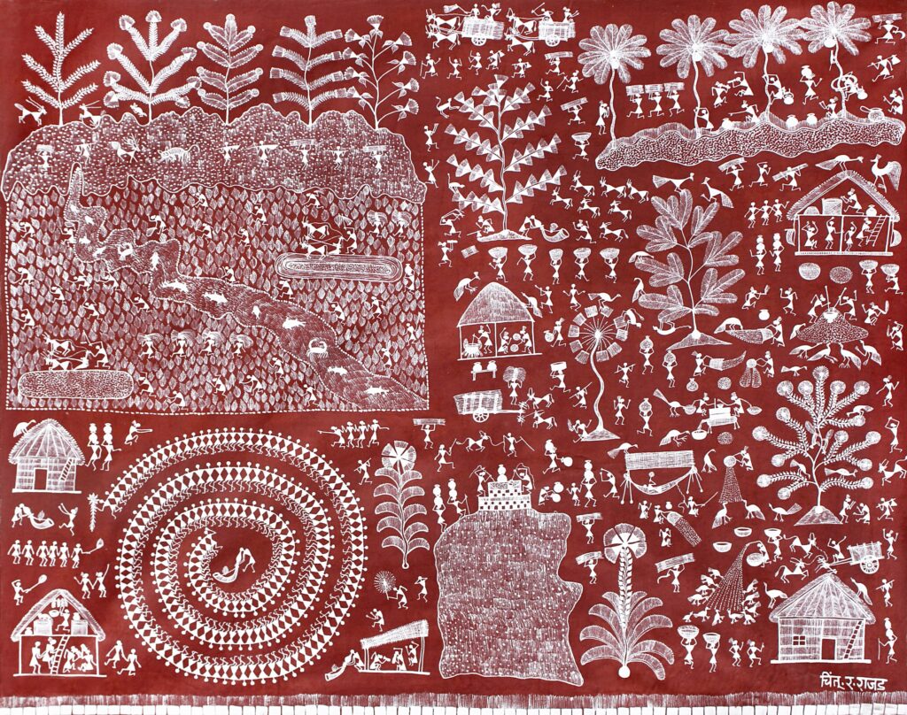 tribal art by Chintu R.Rajad
