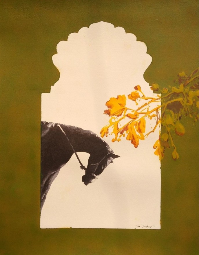 Indian contemporary art by Debabrata Sarkar

