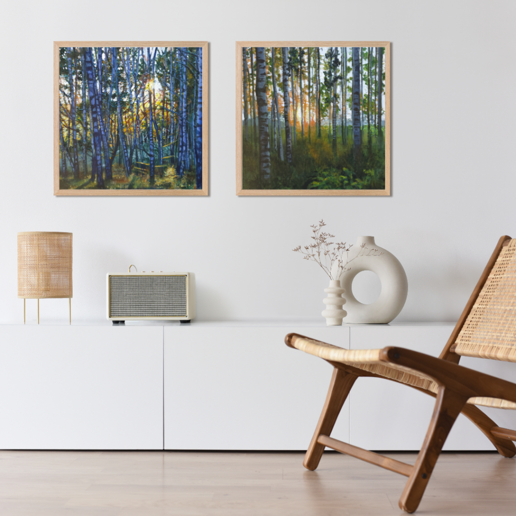 Art Meets Architecture: When Artists and Interior Designers Create Together 1 wall design
Art by Meetul Agarwal