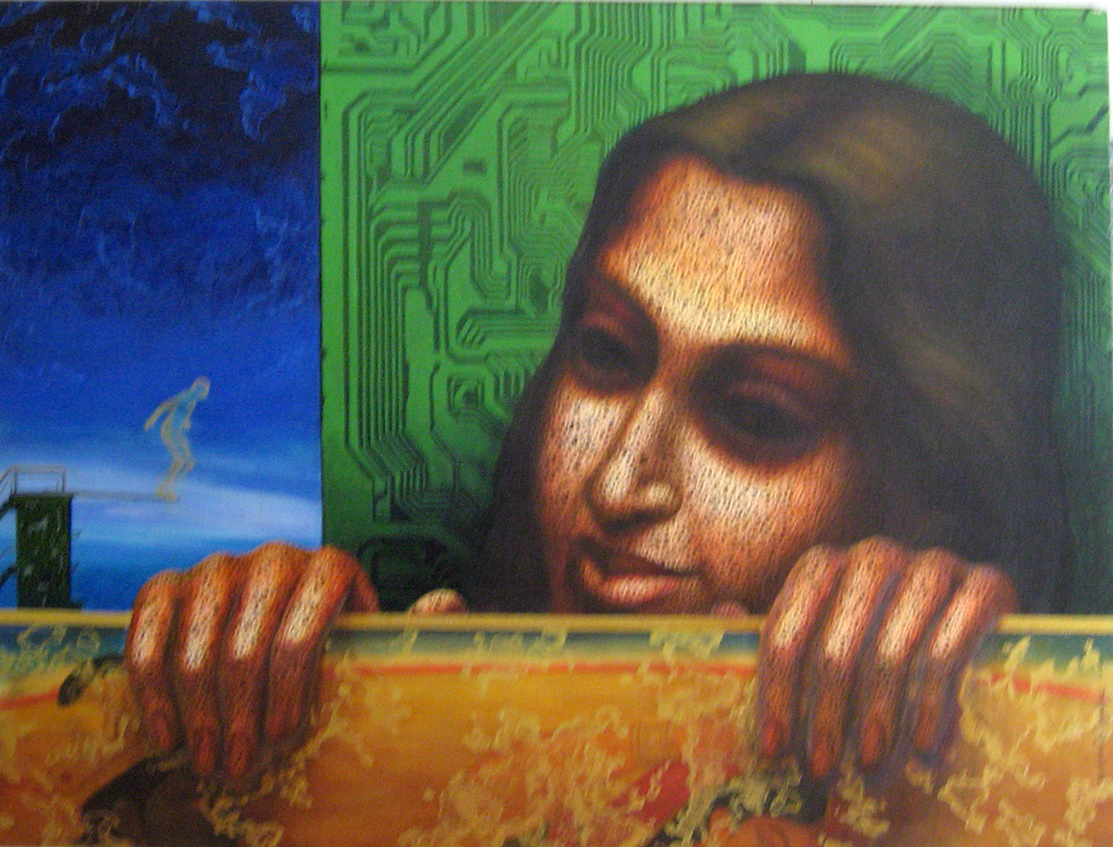 Indian art by Dipak Kundu
