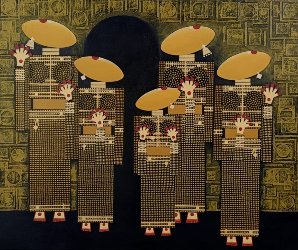 emerging artists- Harsh wardhan Bhilala  - Whispers of Golden Seed
- 