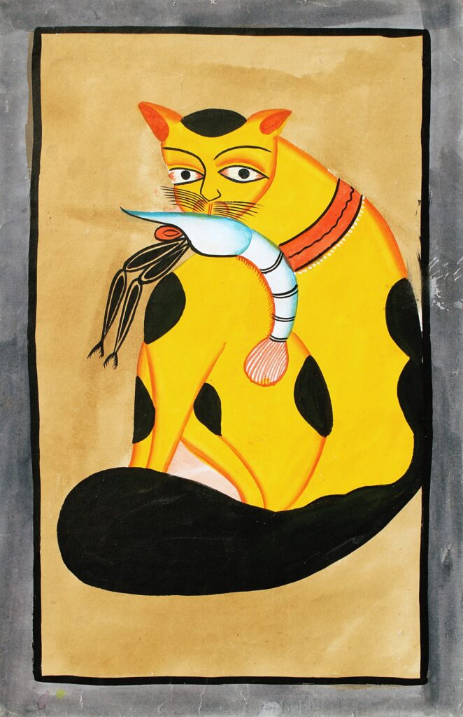 kalighat painting by Unknown Artist