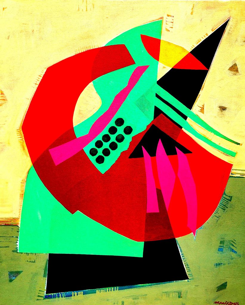 Colour as Emotion: How Indian Painters Build Mood Without Obvious Narratives 2 Indian art painted by painters - Manik Das